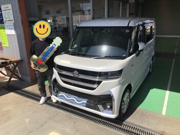 スペーシアカスタムご納車です！！(^^)/
